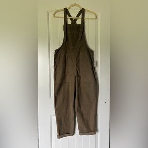 Ribbed Corduroy Overalls